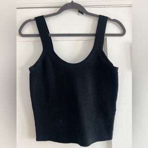 Abercrombie - Black Sweater Tank Top